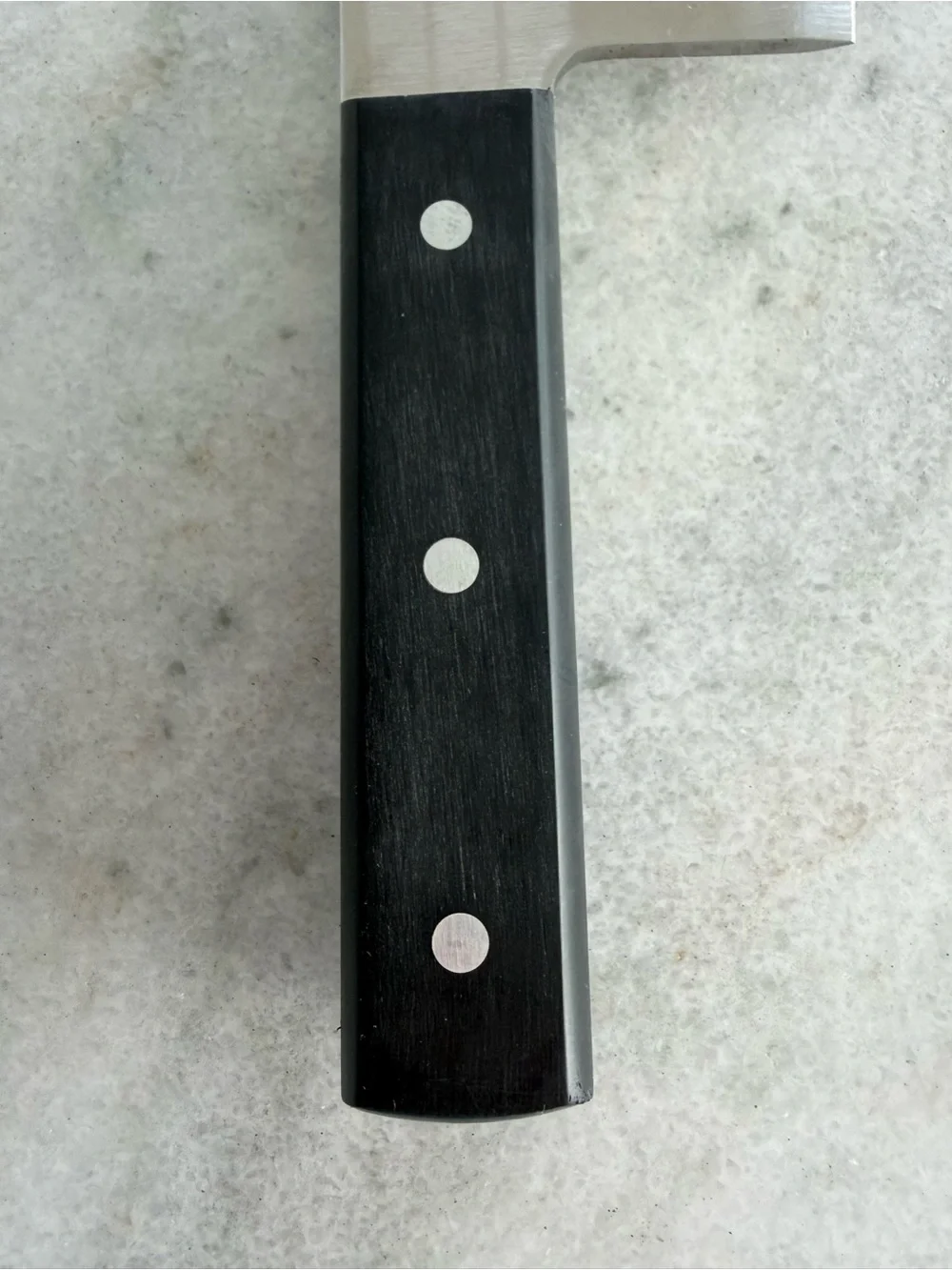 Wusthof Black and Silver Cleaver Knife